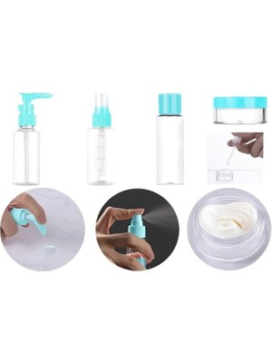 10 Parça Seyahat  Sprey ve Boş Şişe Seti