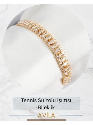 Su Yolu Tennis Işıltısı Kadın Bileklik