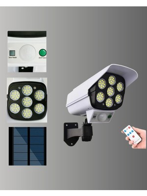 Nemere Pvc+Pc Malzemeli, 2'si 1 Arada Güvenlik Lambası – Ayarlanabilir Başlık ve Panel Açısı Nemer