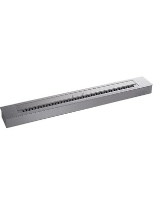 SS Concept FLAMESAN,  Bacasız Şömine, Bioethanol Burner , 120CM , Sıvı Yakıtlı, Kokusuz ve Dumansız Alev Keyfi, Mimari Proje, Paslanmaz Metal