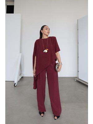 Özge Özgenç Beli Lastikili Modal Pantolon