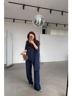 Özge Özgenç Beli Lastikili Modal Pantolon