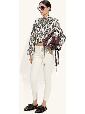 Parfois Kadın Elmas Desenli Jakarlı Ceket