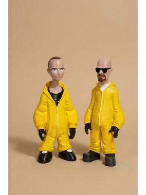 Walter White & Jessie Pinkman | Breaking Bad 15 cm | Figür Büst