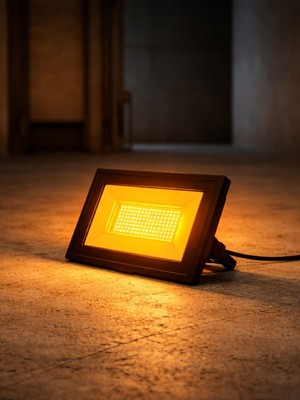 Schuar 50W Slim LED Projektör Amber Işık 3600LM