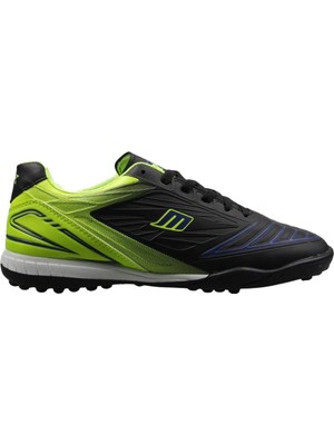 M.P. Mp Erkek Bağcıklı Siyah-Sarı Halı Saha Ayakkabı 222-2802MR 100