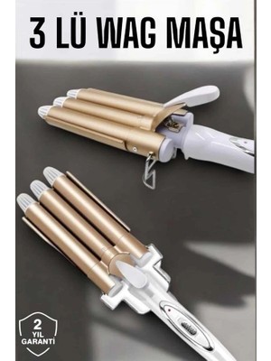 Eco Lounge Wag Maşa Yüksek Isı Ayarlı Su Dalga Maşası