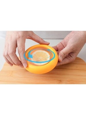 Eco Lounge Limon Şeklinde Esnek Yiyecek Saklama Kutusu