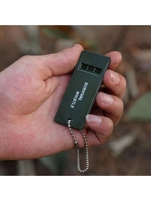Eco Lounge Kamp Outdoor Yaşam Yüksek Sesli Acil Durum Survival Plastik Düdük