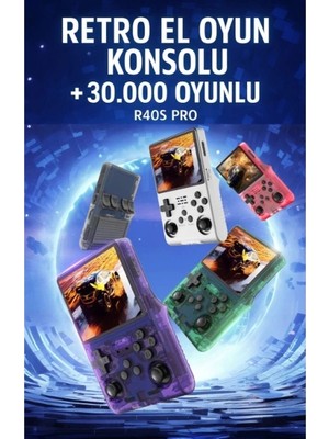 Eco Lounge Retro Oyun El Konsolu R40S Pro