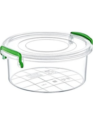 Ttt Yuvarlak Saklama Kutusu 1.2 Litre