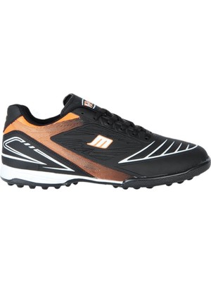 M.P. Mp Erkek Bağcıklı Siyah Turuncul Halı Saha Ayakkabı 222-2802MR 100