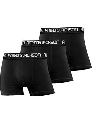 Anthony Jackson Likralı 3'lü Kutu Premium Erkek Boxer Felıx