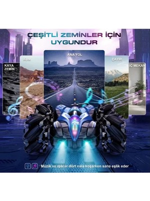 Uzaktan Kumandalı Akrobat Araba