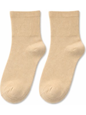 QUALITY WALKING Kadın Bambu Çorap Dikişsiz Yumuşak Nefes Alabilen Günlük Konfor Çorap