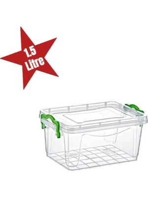 Ttt Şeffaf Saklama Kutusu 1.5 Litre