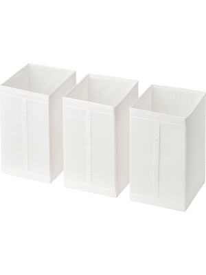 IKEA Beyaz Şık Kutu Seti 31X34X33 cm