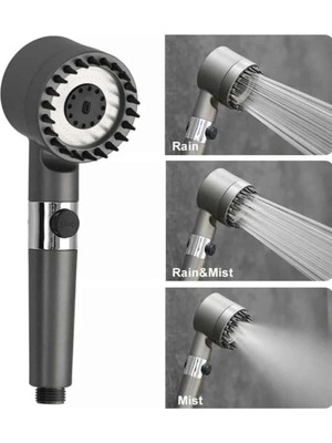 Eco Lounge Yeni Masaj Etkili Nesil Filtreli  Duş Başlığı Fıskiyesi Duş Banyo