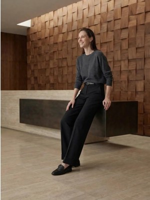 Lizay Paçası Katlı Pantolon