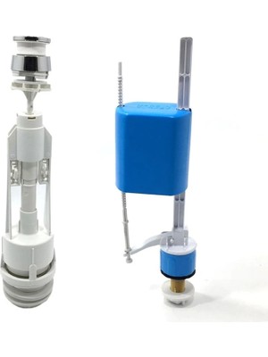 Eco Lounge Özbest Su Tasarruflu Basmalı Klozet Rezervuar Iç Takımı - Uyumlu ve Dayanıklı