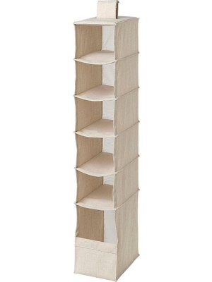 IKEA Bej Fonksiyonel Gardırop Düzenleyici 22X34X80 cm