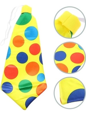 Eco Lounge Palyaço Kravatı Lastikli Geniş Kesim