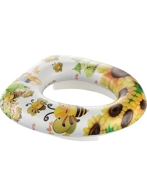 Eco Lounge Baby Kids Çocuk-Bebek Pratik Yumuşak Süngerli Desenli Klozet Adaptörü