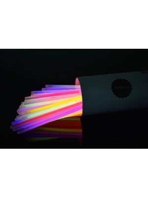 Eco Lounge Karanlıkta Parlayan Fosforlu Renkli Taç - 6 Adet