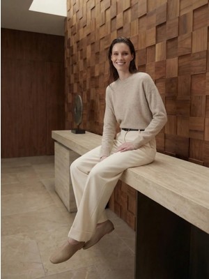 Lizay Paçası Katlı Pantolon