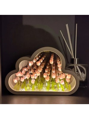 Ttt El Yapımı Büyük Boy Bulut Gece Lambası