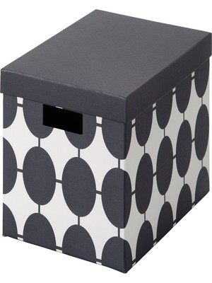 IKEA Siyah Çok Amaçlı Gardırop Düzenleyici 25X35X20 cm