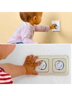 6 Parça Çocuk Güvenlik 3'lü Seti-2 Boy Çekmece,dolap Kilidi ve 4 Adet Priz Içi Güvenlik Düğmesi