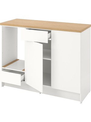 IKEA Beyaz Dayanıklı Mutfak Dolabı 180 cm