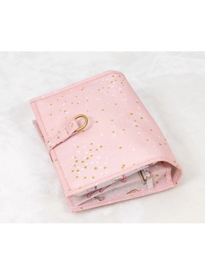 Eco Lounge Baby Kullanımı Kolay Desenli Alt Bakım Çantası (Pembe)