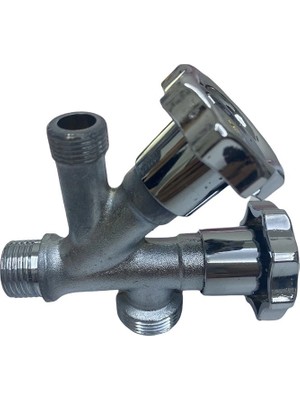 Eco Lounge Dual Çiftli Çatallı Çamaşır Makinesi Ara Taharet Musluk Ara Musluk