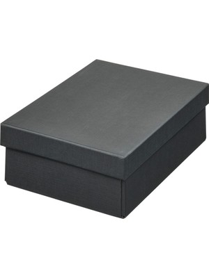IKEA Antrasit Dayanıklı Kapaklı Kutu 25X35X8 cm