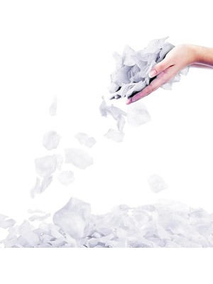 Eco Lounge Beyaz Renk Gül Yaprağı - 10 Paket 1000 Adet