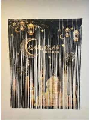 Eco Lounge Ramazan Metalize Perde Süs