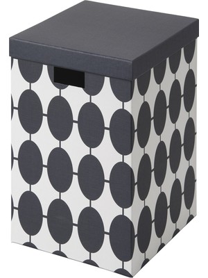 IKEA Siyah Dayanıklı Gardırop Düzenleyici 32X35X32 cm