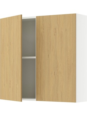 IKEA Meşe Modern Mutfak Dolabı 120X75 cm