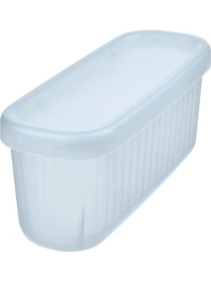IKEA Gri Şık Kapaklı Kutu 9X24X7 Cm/0.5 Lt