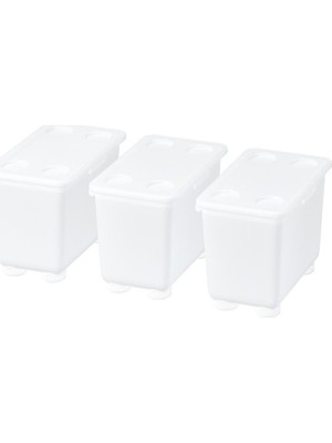 IKEA Beyaz Dayanıklı Gardırop Düzenleyici 17X10 cm