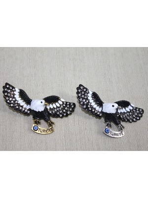 Ttt Swarovski Taşlı Kartal Figürlü Magnet