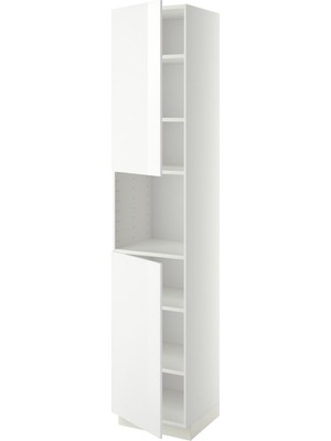 IKEA Beyaz Dayanıklı Mutfak Dolabı 60X60X200 cm