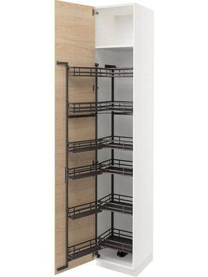 IKEA Beyaz Dayanıklı Mutfak Dolabı 60X60X220 cm