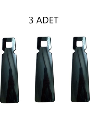 Meerkat 3 Adet Cep Boy Plastik Ayakkabı Çekeceği, Ayakkabı Keratası, Kerata, 13 cm