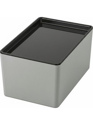 IKEA Siyah Pratik Kapaklı Kutu 18X26X8 cm