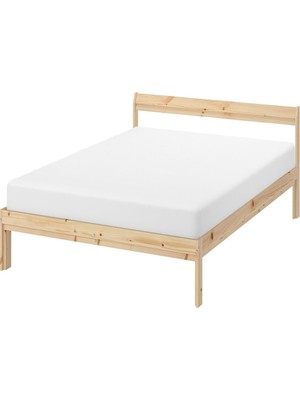 IKEA Çam Şık Çift Kişilik Karyola 140X200 cm