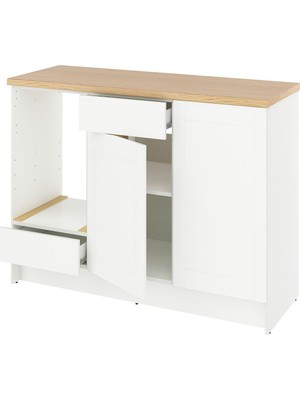 IKEA Beyaz Modern Mutfak Dolabı 180 cm