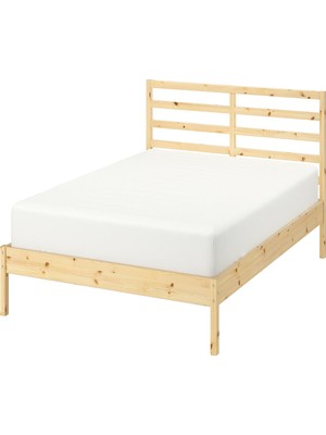 IKEA Çam Fonksiyonel Çift Kişilik Karyola 140X200 cm